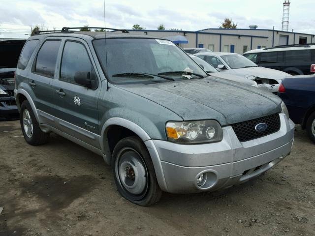 1FMCU96H45KC95128 - 2005 FORD ESCAPE HEV GREEN photo 1