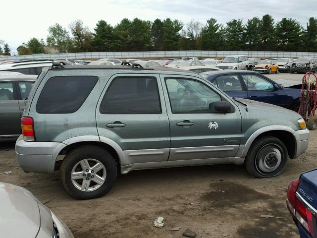 1FMCU96H45KC95128 - 2005 FORD ESCAPE HEV GREEN photo 9