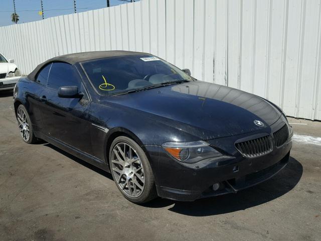 WBAEK73494B321422 - 2004 BMW 645 CI AUT BLACK photo 1