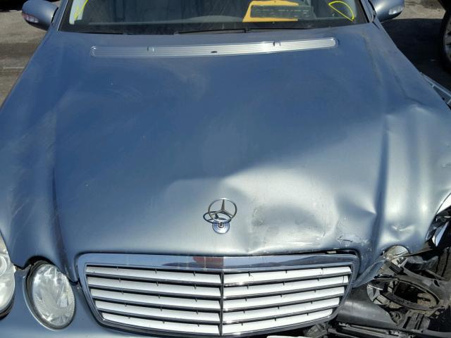 WDBUF26J56A977891 - 2006 MERCEDES-BENZ E 320 CDI GRAY photo 7