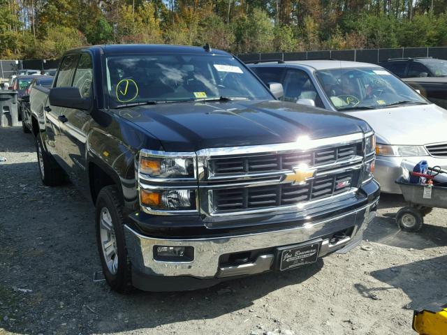 3GCUKREC6EG275944 - 2014 CHEVROLET SILVERADO BLACK photo 1