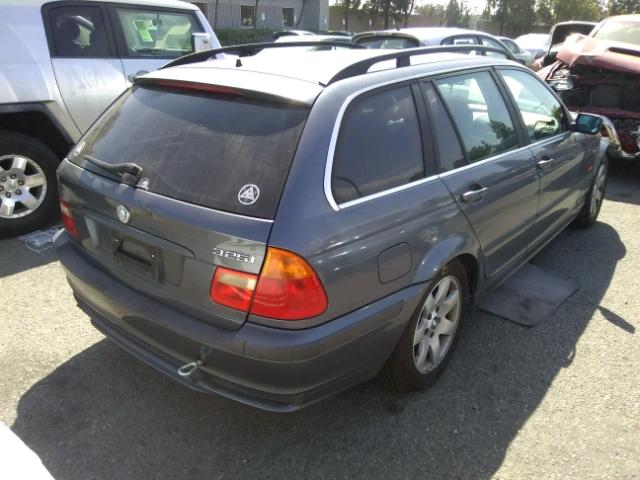 WBAAW33461ET42380 - 2001 BMW 325 IT GRAY photo 4