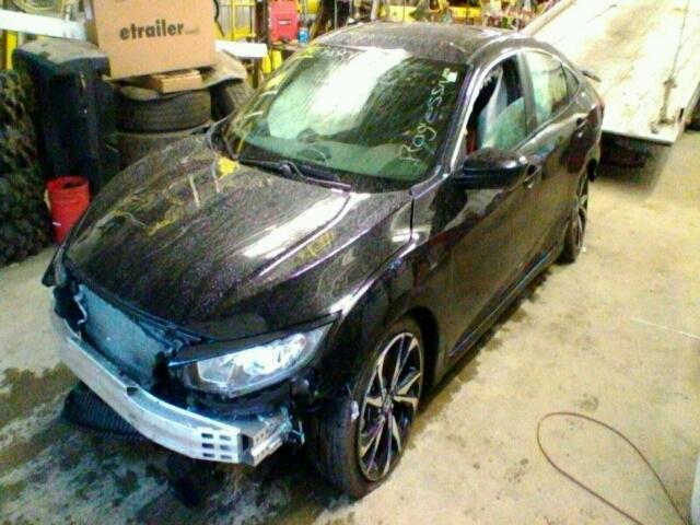 2HGFC1E54HH705274 - 2017 HONDA CIVIC SI BLACK photo 2