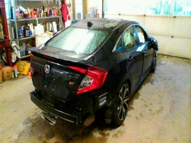 2HGFC1E54HH705274 - 2017 HONDA CIVIC SI BLACK photo 4