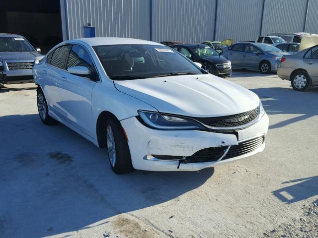 1C3CCCAB4FN591326 - 2015 CHRYSLER 200 WHITE photo 1