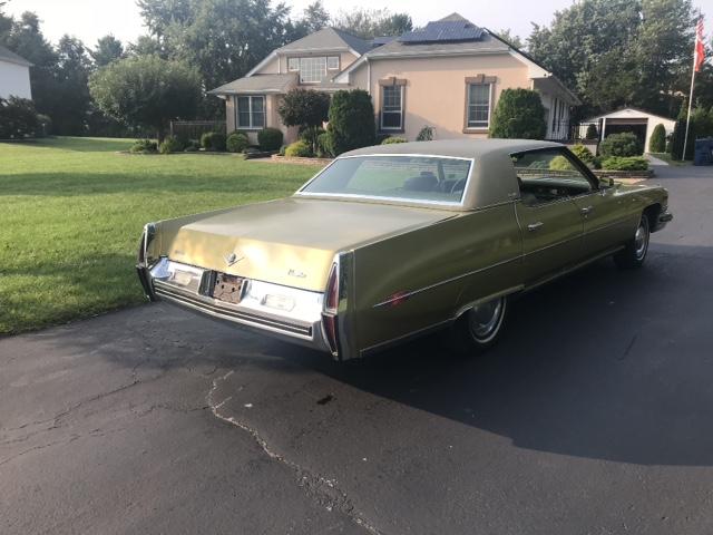 6D49R3E360105 - 1973 CADILLAC 4D GOLD photo 3