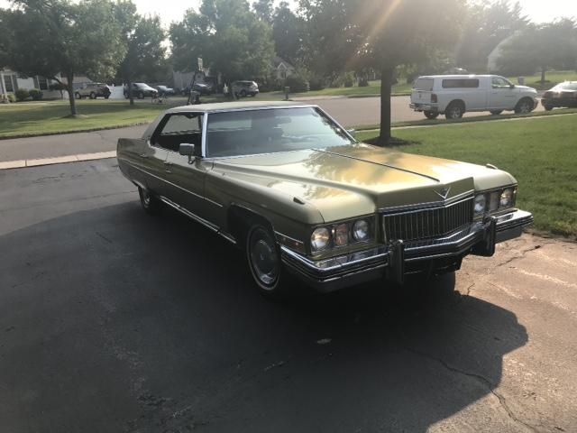 6D49R3E360105 - 1973 CADILLAC 4D GOLD photo 4