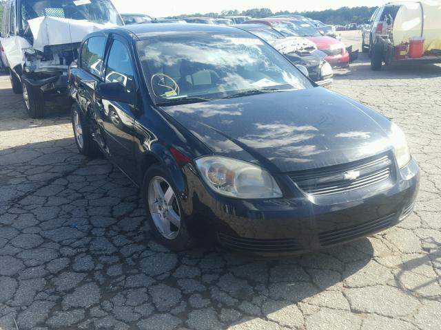 1G1AF5F51A7168119 - 2010 CHEVROLET COBALT BLACK photo 1