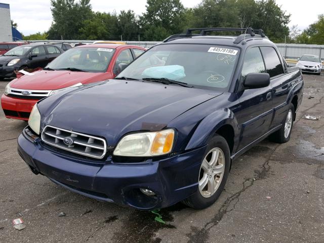 4S4BT62C457101613 - 2005 SUBARU BAJA SPORT BLUE photo 2