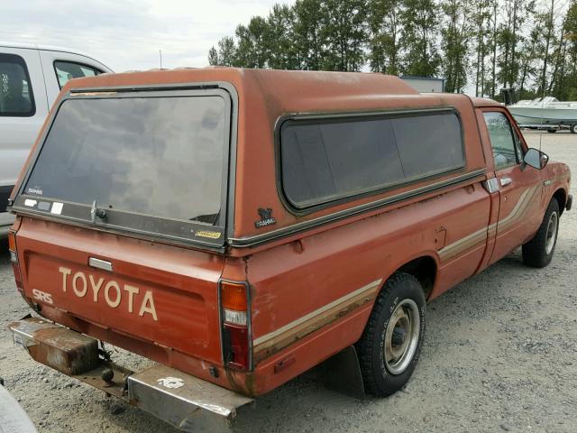 JT4RN44S1D1122040 - 1983 TOYOTA PICKUP 1/2 RED photo 4