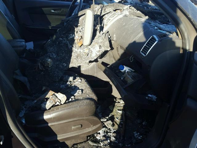 1GKLVMED6AJ229980 - 2010 GMC ACADIA SLT CHARCOAL photo 5