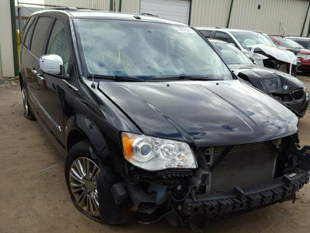 2A4RR6DG7BR609810 - 2011 CHRYSLER TOWN & COU BLACK photo 1