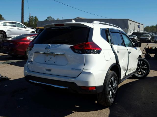 5N1AT2MV1HC731362 - 2017 NISSAN ROGUE SV WHITE photo 4