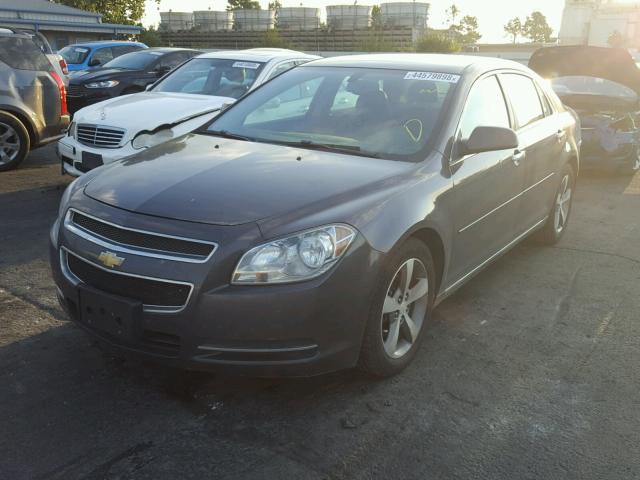 1G1ZC5E09CF369115 - 2012 CHEVROLET MALIBU 1LT SILVER photo 2