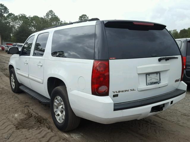 1GKFC16J07J170925 - 2007 GMC YUKON XL C WHITE photo 3