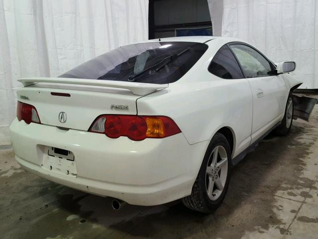 JH4DC54862C039634 - 2002 ACURA RSX WHITE photo 4