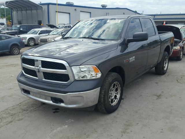 1C6RR7KM5FS672176 - 2015 RAM 1500 ST GRAY photo 2