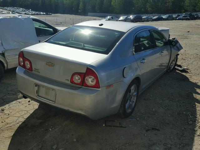 1G1ZK57B19F205335 - 2009 CHEVROLET MALIBU LTZ 银色 照片 4