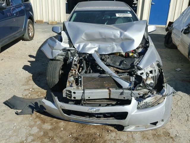 1G1ZK57B19F205335 - 2009 CHEVROLET MALIBU LTZ 银色 照片 9