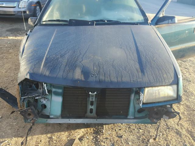 1B3AP28D9RN144134 - 1994 DODGE SHADOW GREEN photo 7