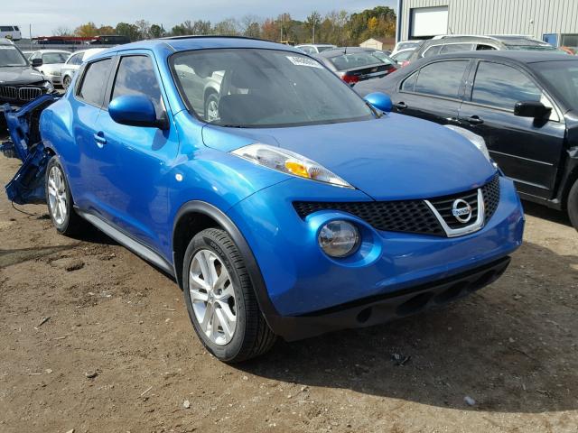 JN8AF5MR8CT114263 - 2012 NISSAN JUKE S BLUE photo 1