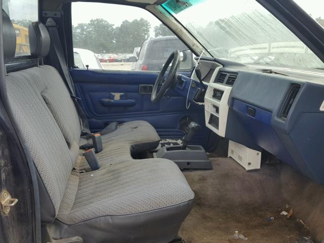 1N6SD11S4MC369075 - 1991 NISSAN TRUCK SHOR BLUE photo 5