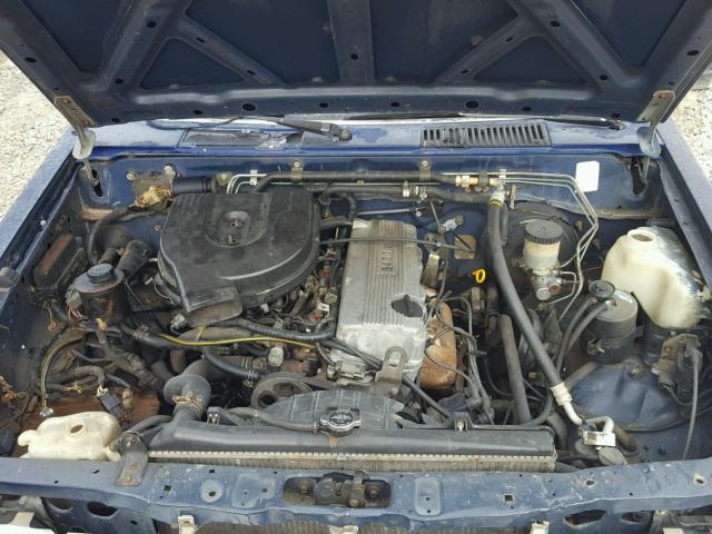 1N6SD11S4MC369075 - 1991 NISSAN TRUCK SHOR BLUE photo 7