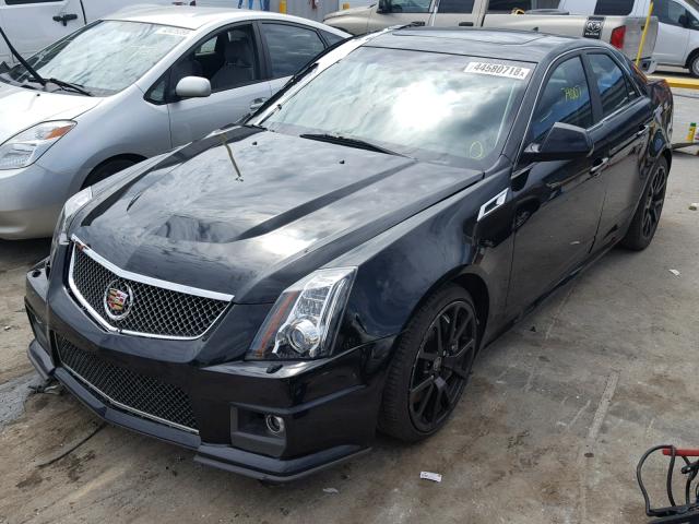 1G6DV5EP5E0114480 - 2014 CADILLAC CTS-V BLACK photo 2