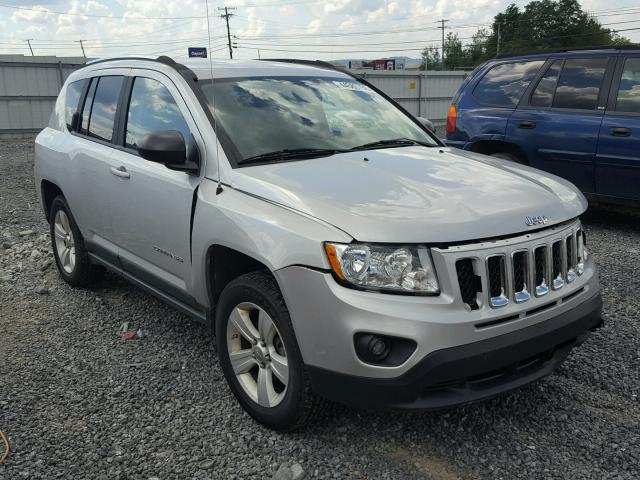 1J4NF1FBXBD218794 - 2011 JEEP COMPASS SP SILVER photo 1