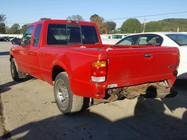 1FTYR14V2XTB05779 - 1999 FORD RANGER SUP RED photo 3