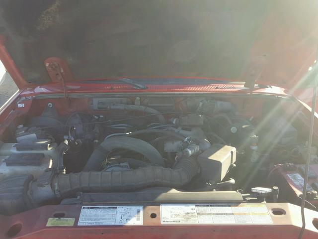 1FTYR14V2XTB05779 - 1999 FORD RANGER SUP RED photo 7