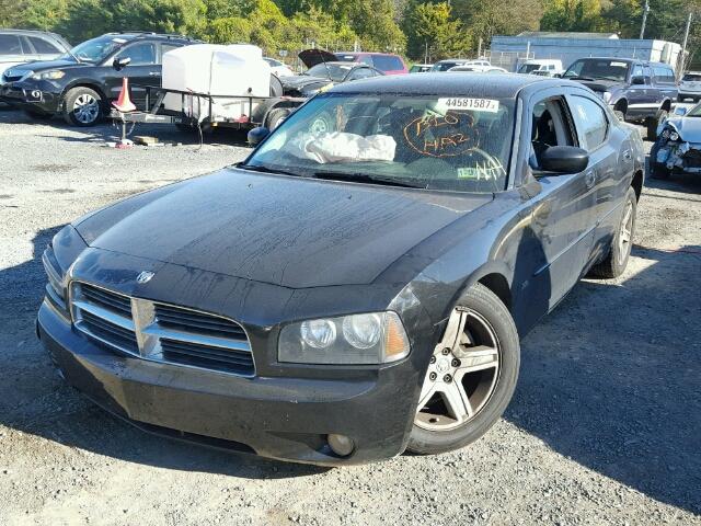 2B3CA3CVXAH236835 - 2010 DODGE CHARGER SX BLACK photo 2