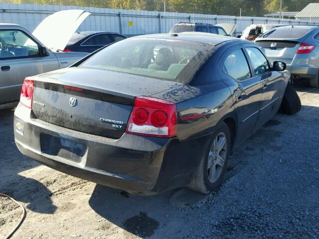 2B3CA3CVXAH236835 - 2010 DODGE CHARGER SX BLACK photo 4