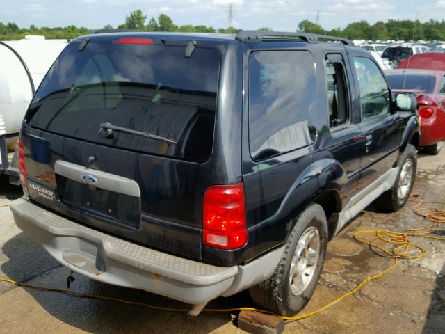 1FMZU70E83UC12878 - 2003 FORD EXPLORER S BLACK photo 4