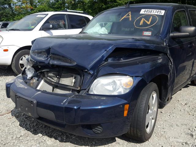 3GNBAAFW5BS529342 - 2011 CHEVROLET HHR LS Azul foto 9