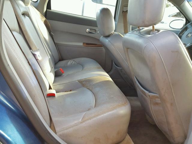 2G4WD582161139578 - 2006 BUICK LACROSSE C BLUE photo 6