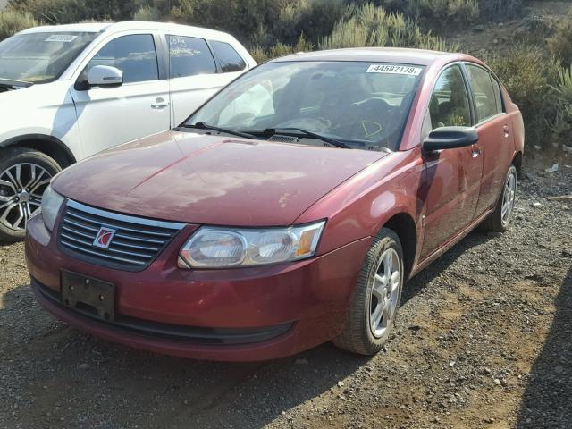 1G8AJ55F16Z203005 - 2006 SATURN ION LEVEL RED photo 2