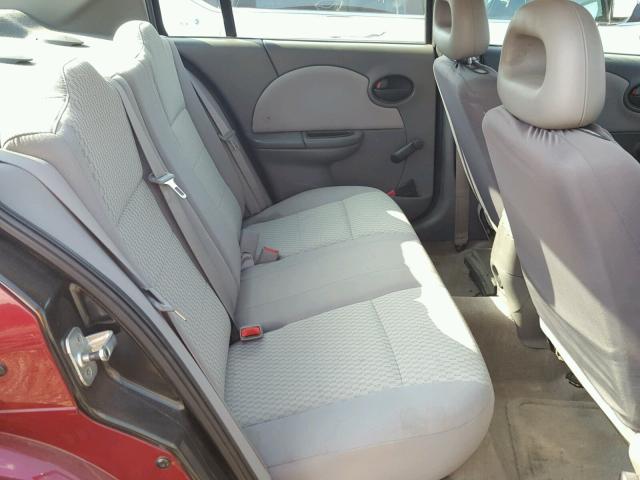 1G8AJ55F16Z203005 - 2006 SATURN ION LEVEL RED photo 6