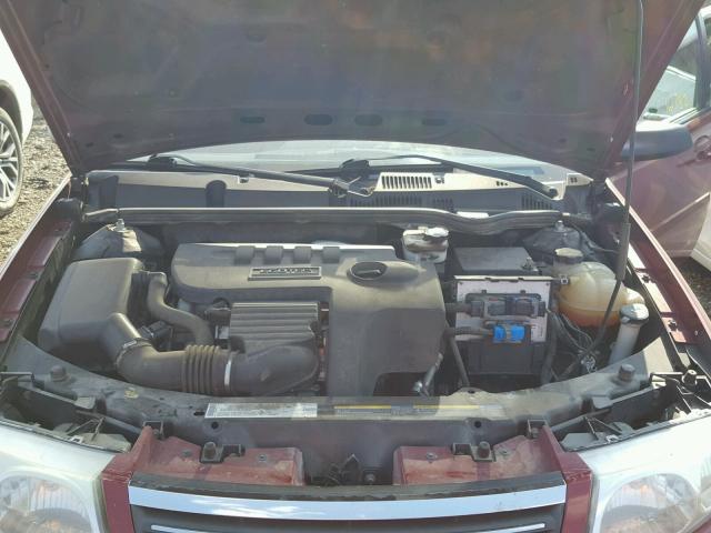 1G8AJ55F16Z203005 - 2006 SATURN ION LEVEL RED photo 7