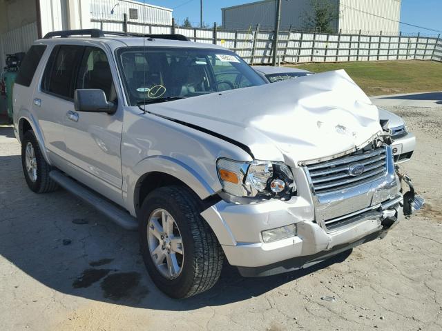 1FMEU6DE8AUA85677 - 2010 FORD EXPLORER SILVER photo 1