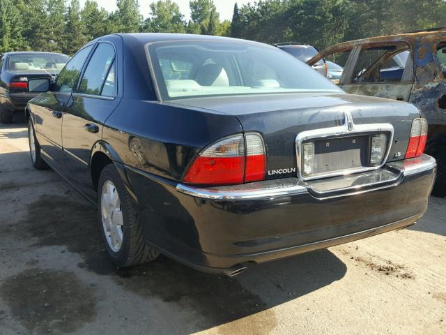 1LNHM86S65Y641480 - 2005 LINCOLN LS 黑色 照片 3