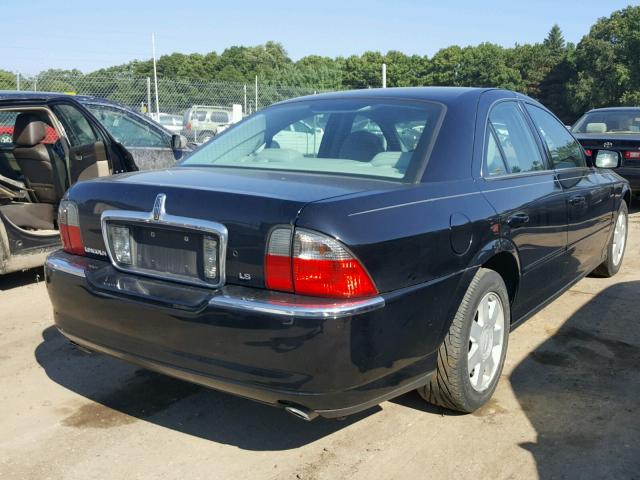 1LNHM86S65Y641480 - 2005 LINCOLN LS BLACK photo 4