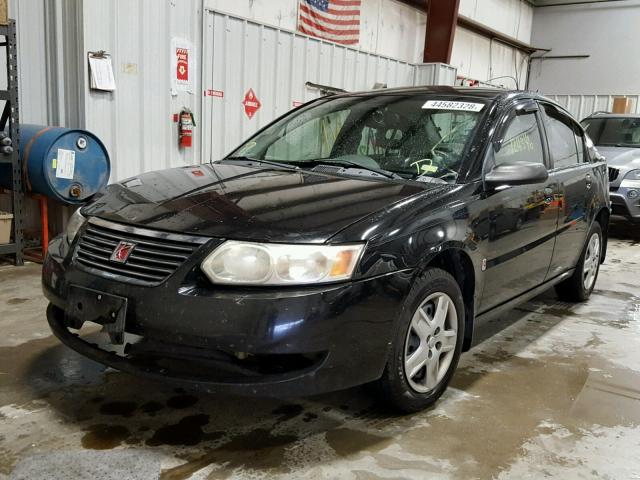 1G8AJ58F97Z145738 - 2007 SATURN ION LEVEL BLACK photo 2