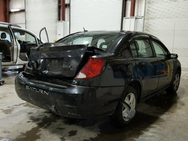 1G8AJ58F97Z145738 - 2007 SATURN ION LEVEL BLACK photo 4