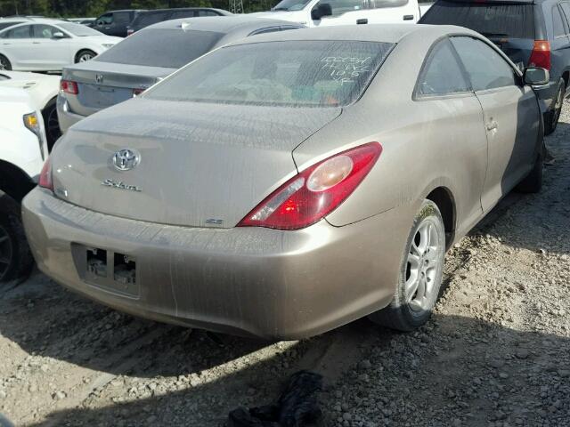 4T1CE38PX6U664546 - 2006 TOYOTA CAMRY SOLA BEIGE photo 4