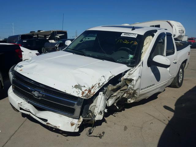 3GCEK33399G178859 - 2009 CHEVROLET SILVERADO WHITE photo 2