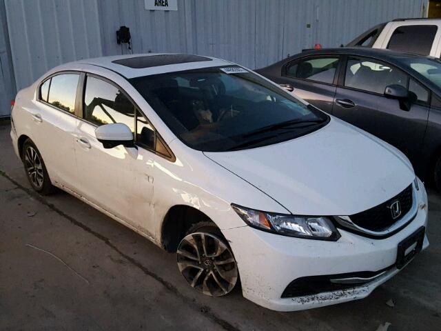 2HGFB2F8XEH538237 - 2014 HONDA CIVIC EX თეთრი ფოტო 1