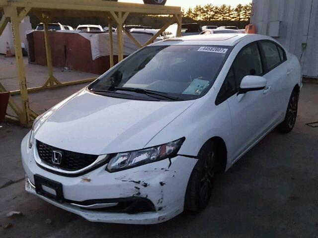 2HGFB2F8XEH538237 - 2014 HONDA CIVIC EX WHITE photo 2