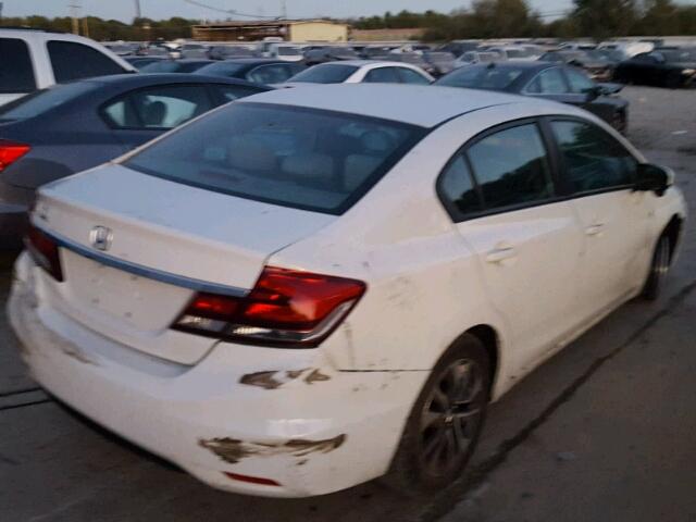 2HGFB2F8XEH538237 - 2014 HONDA CIVIC EX WHITE photo 4