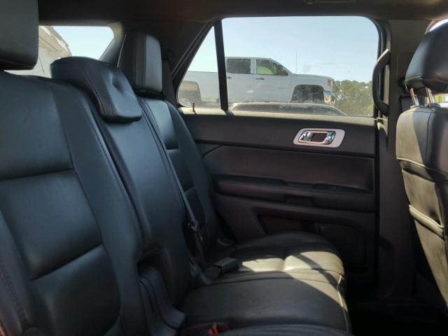 1FM5K7D85DGB12312 - 2013 FORD EXPLORER X GREEN photo 6